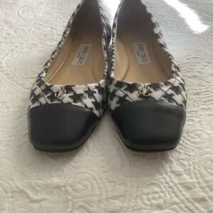 Jimmy Choo | Shoes | Jimmy Choo Monochrome Checkered Flats  display picture 1